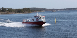 Båttaxi till mötet