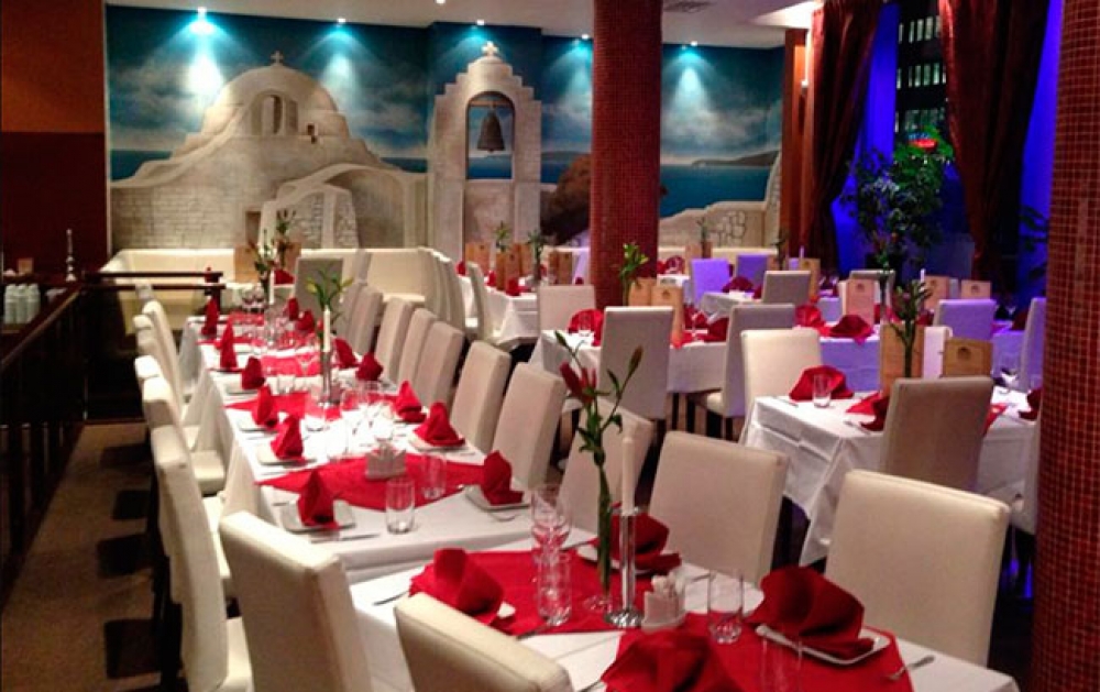 Grekiska Kolgrillsbarens Julbord